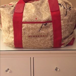 Burberry travel bag